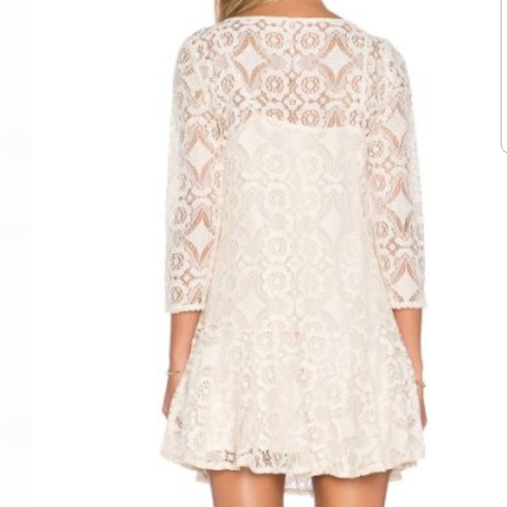 Free People Short Lace mini dress - Picture 2 of 3